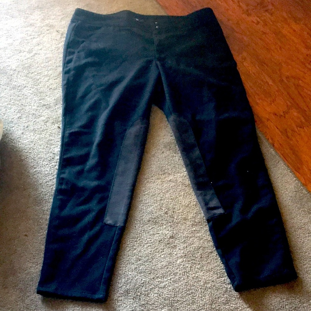 Size 16 black dress pants gap